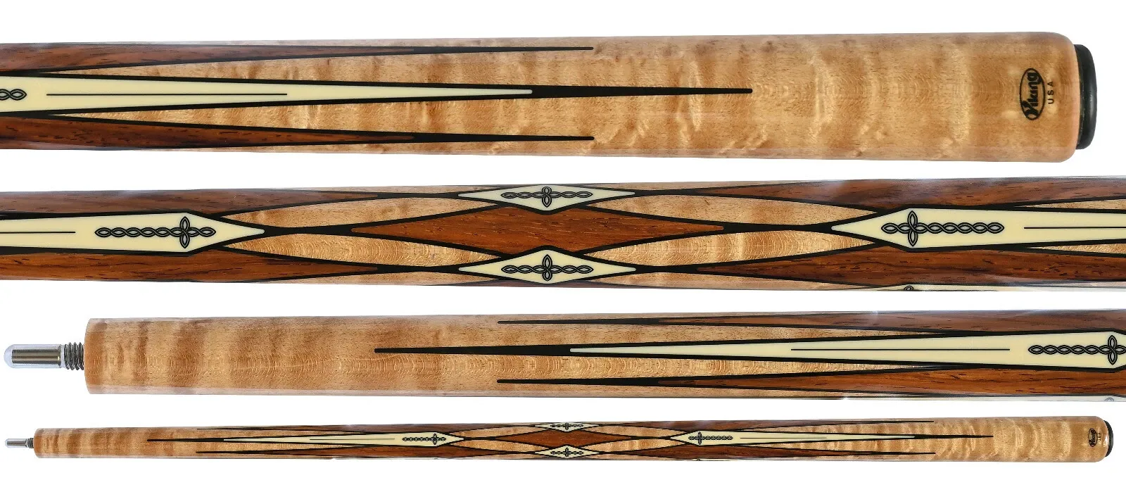 Viking A961 pool cue (*NEW* hard to find) W/Floating inlays & Viking Qk release