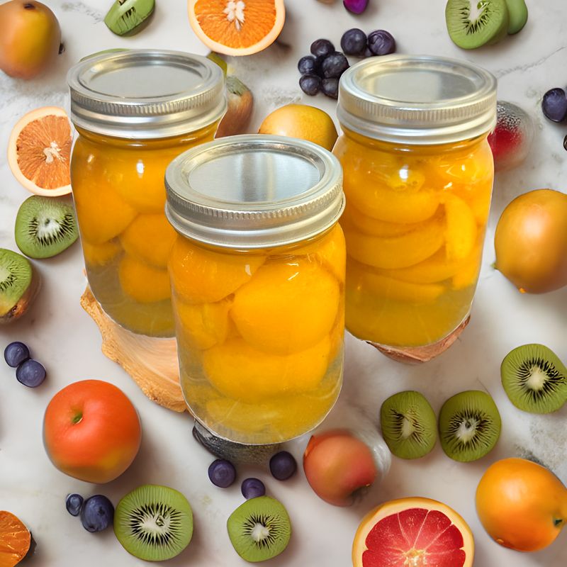 Canned Peaches Halves