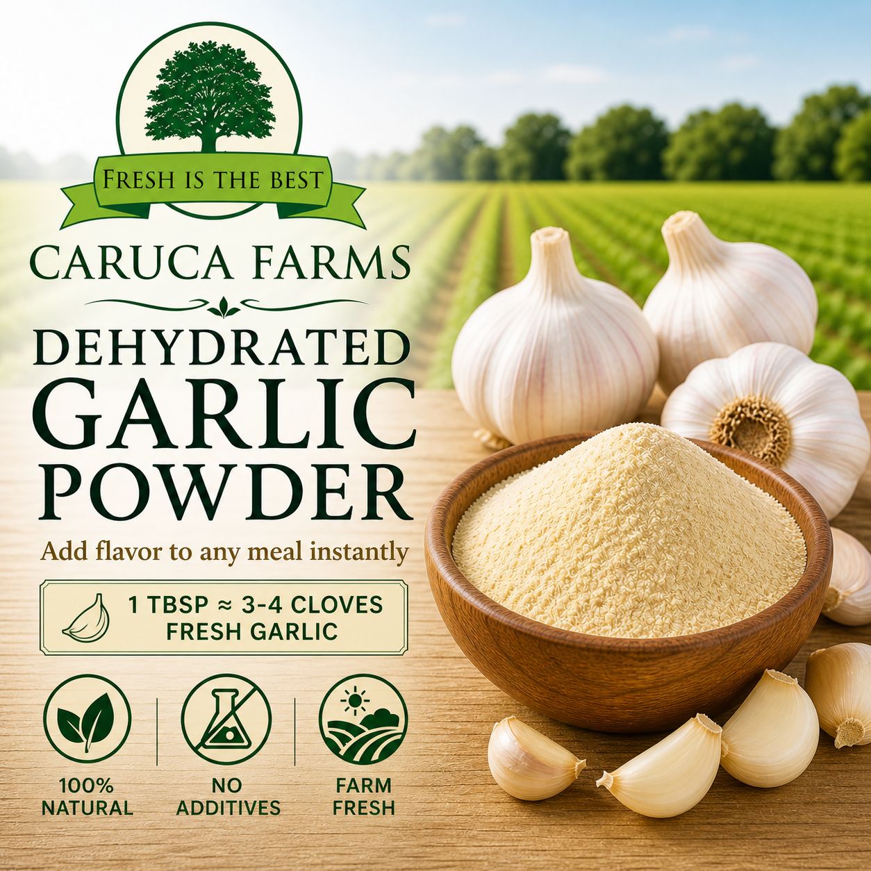 Dried Garlic
