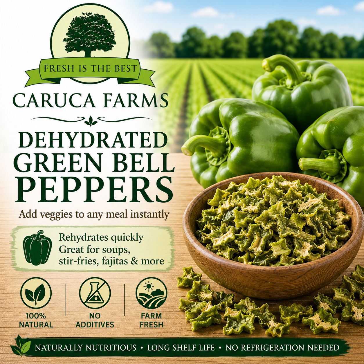 Dried Bell Peppers