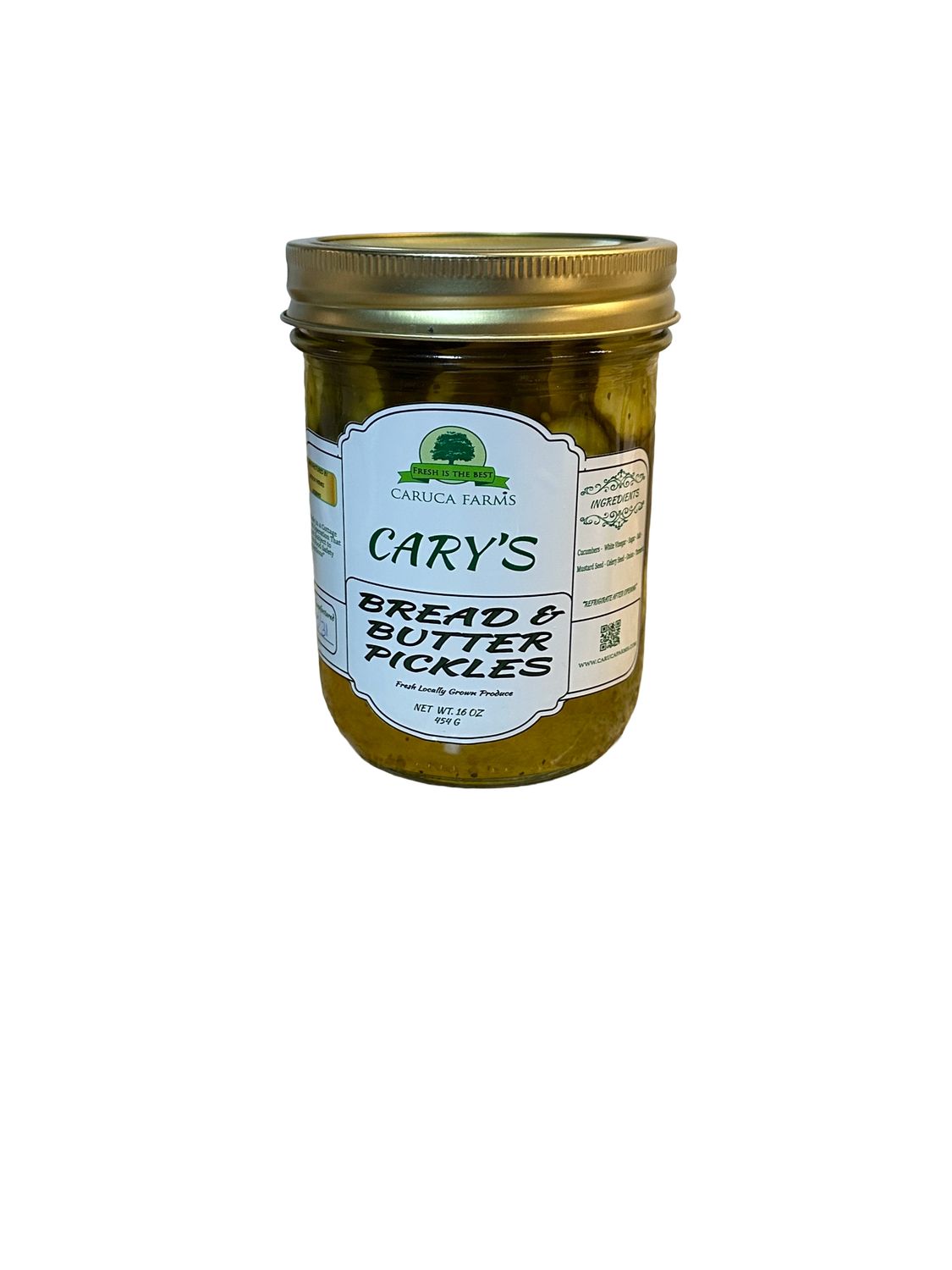 Bread &amp; Butter Pickles 16oz Jar