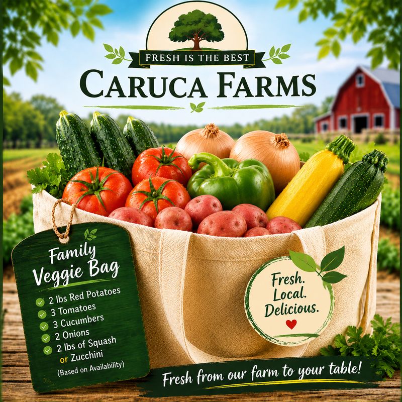 Weekly Family Veggie Bag