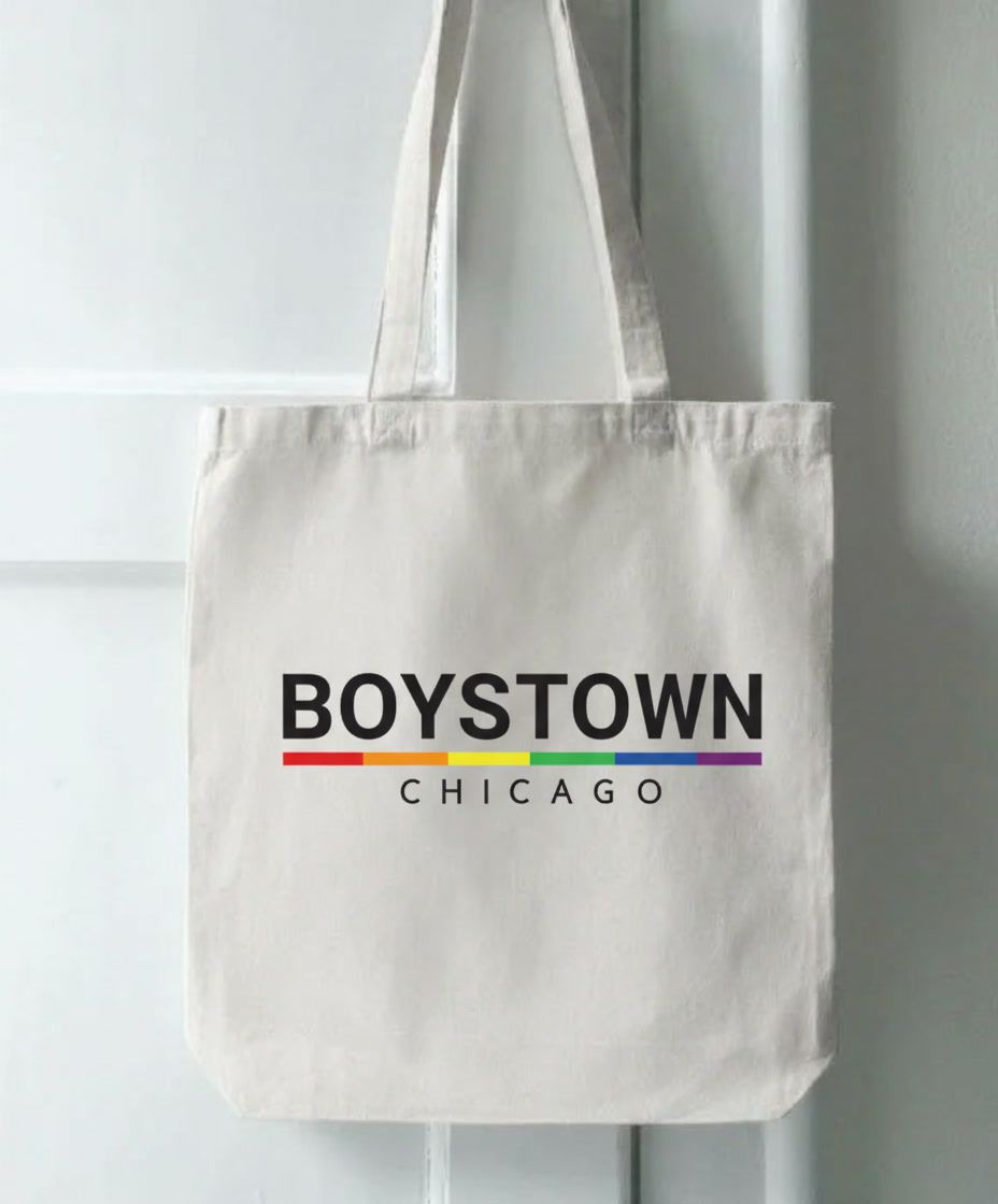 Boystown Chicago Tote Bag