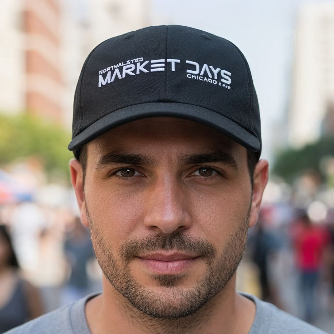 Snapback Market Day Logo Cap