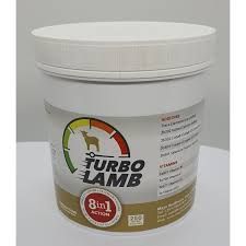 Turbo Guard With Copper -  8 in 1 a white tub of lamb boluses