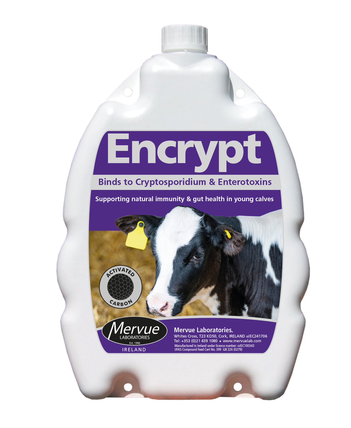 Mervue Encrypt Calf Drench 4.2l Mervue Encrypt Calf Drench 4.2l