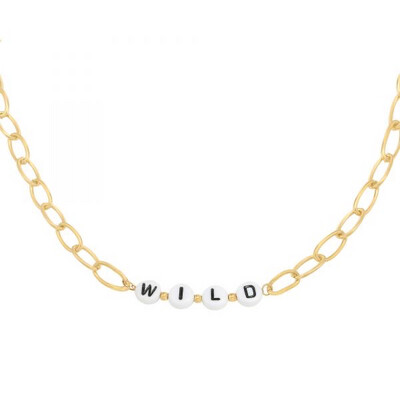 WILD Necklace Gold