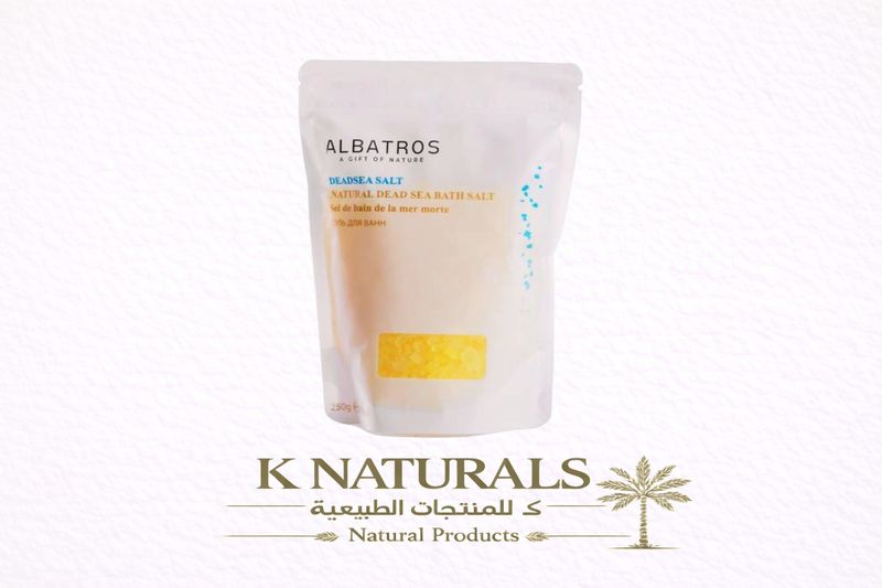 أملاح البحر الميت للإستحمام بالليمون