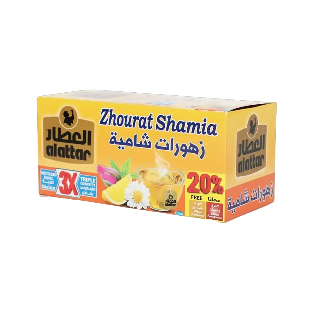 شاي الزهورات الشامية شاي الزهورات الشامية