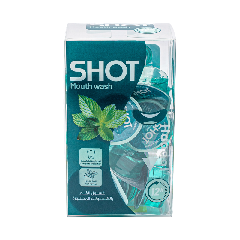 كبسولات الفم بنكهة النعناع Shot