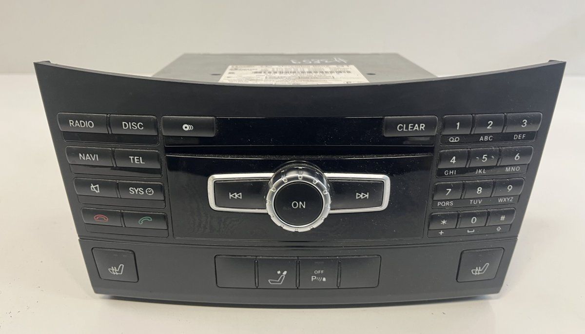 A2129006517 A2129013904 A1669025604 Radio MERCEDES-BENZ E-CLASS (W212) (2009-2016)