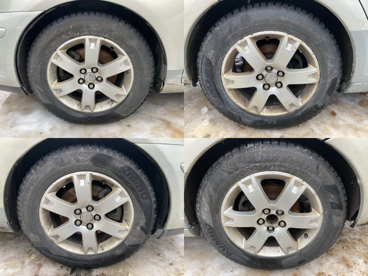 PZ406T0676 Rim set With Tyres 4 pcs TOYOTA AVENSIS (T250) (2003-2008)