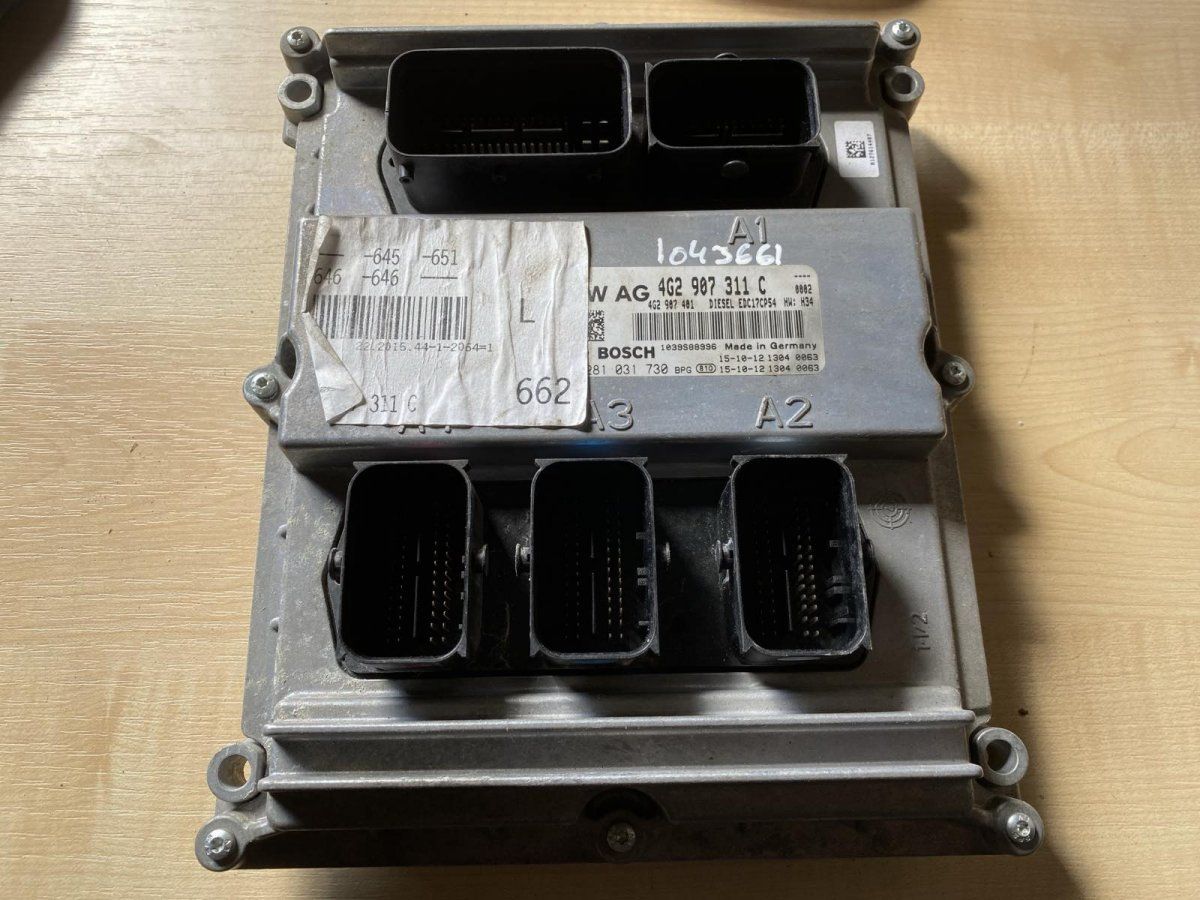 0281031729 0281031730 Engine Control Unit / module (ECU) AUDI A6 / A6 ALLROAD (C7, 4G) (2010-2018)