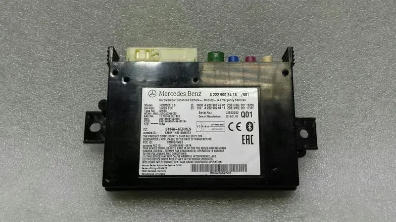 Mercedes E Class W238 Electronic Module A2229005415 Bluetooth Control Unit -