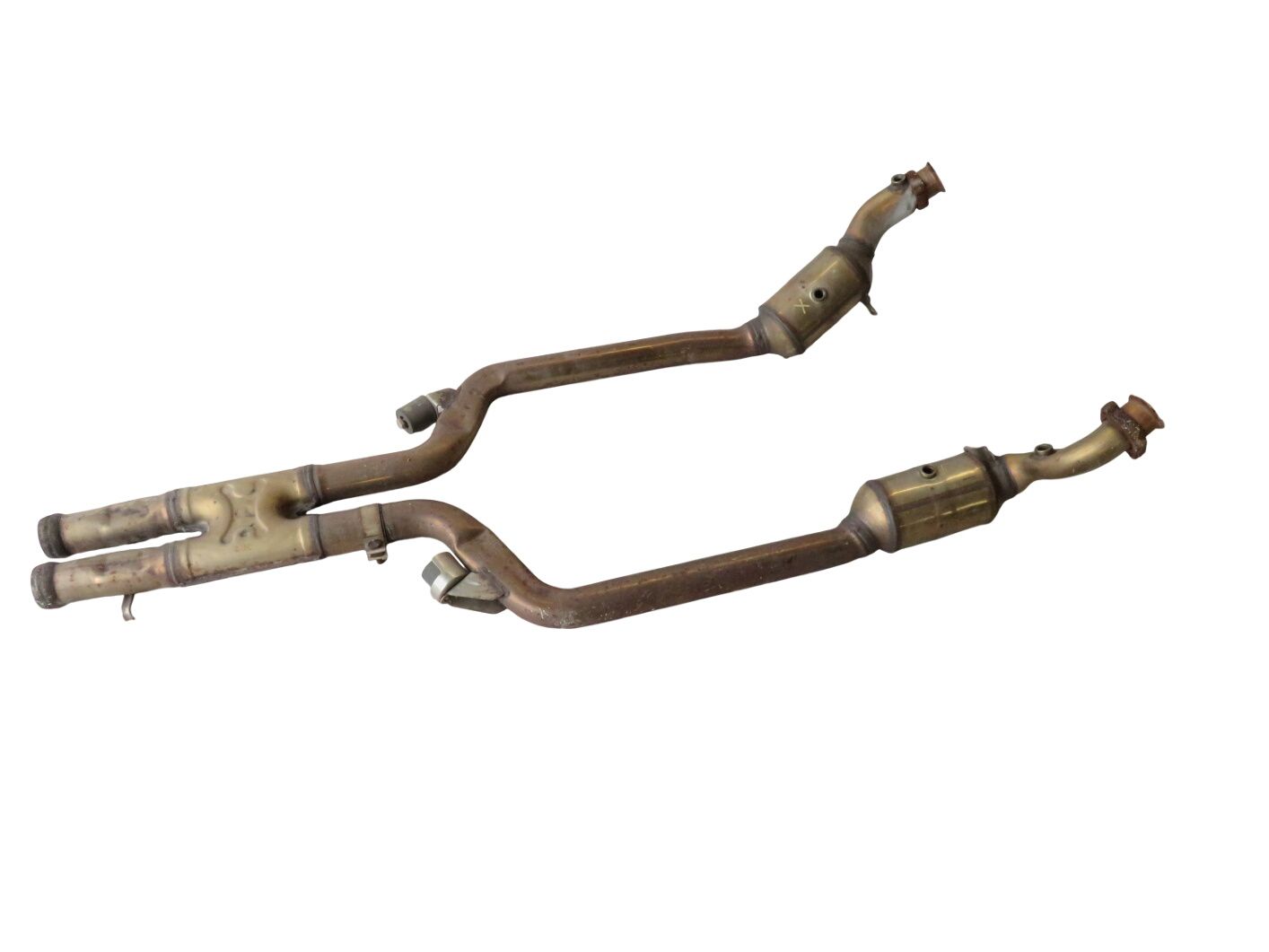 A2214909820 A2214909720 A2214907336 A2214907436 Exhaust front silencer (resonator) MERCEDES-BENZ S-CLASS (W221) (2005-2013)
