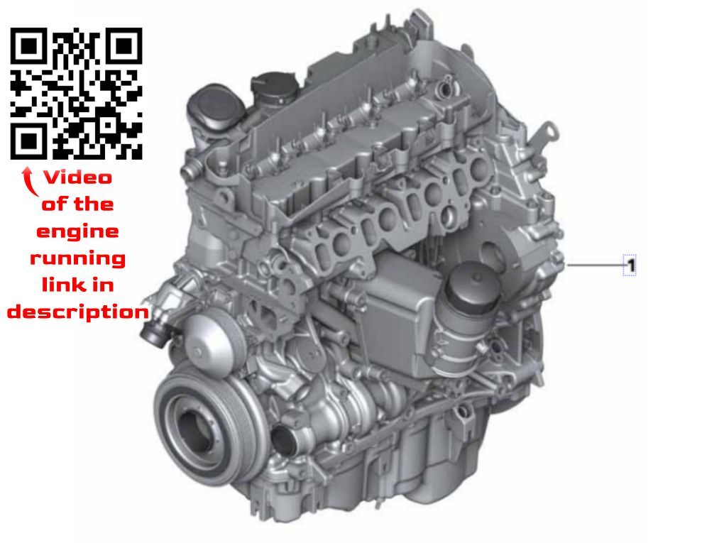 N47 D20C 2220833 2220835 Engine BMW 1 (F20, F21) (2011-2019)