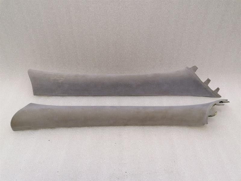 MERCEDES E W211 A Post Set A2116900325 A-Pillar Trim Set Grey Alcantara