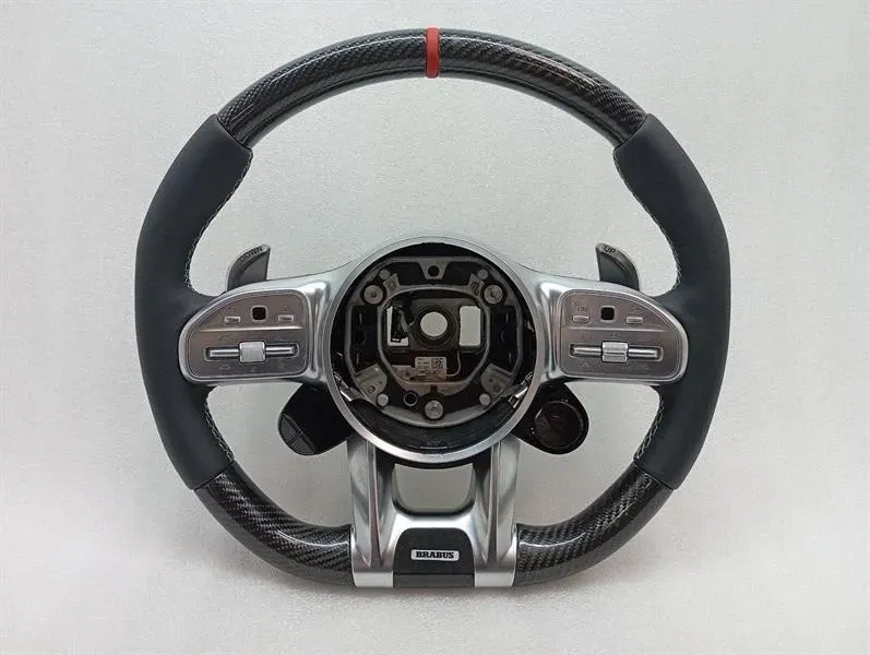 Mercedes G-Class W463A W464 18-24 G63 AMG Steering Wheel Brabus Carbon Steering Wheel