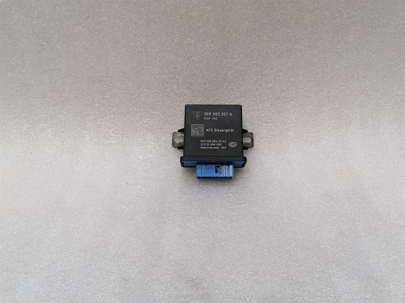 Porsche Boxster Spyder 718 electronic module AFS 7PP907357K control unit