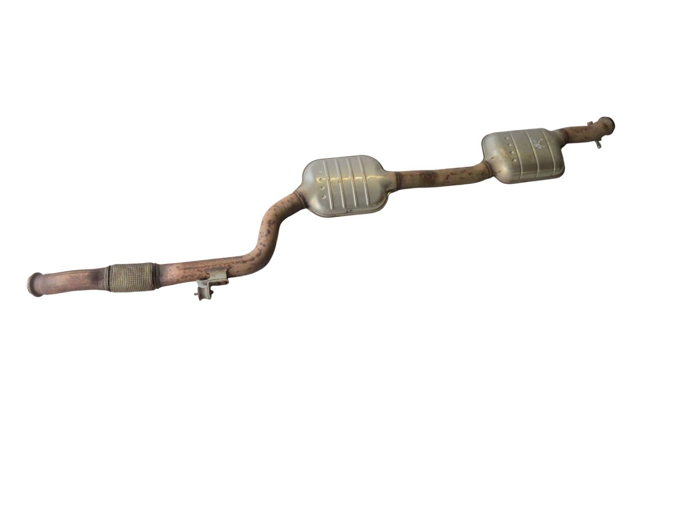 A2054904120 A2054910001 A2054911301 Exhaust middle silencer MERCEDES-BENZ C-CLASS (W205) (2013-2021)