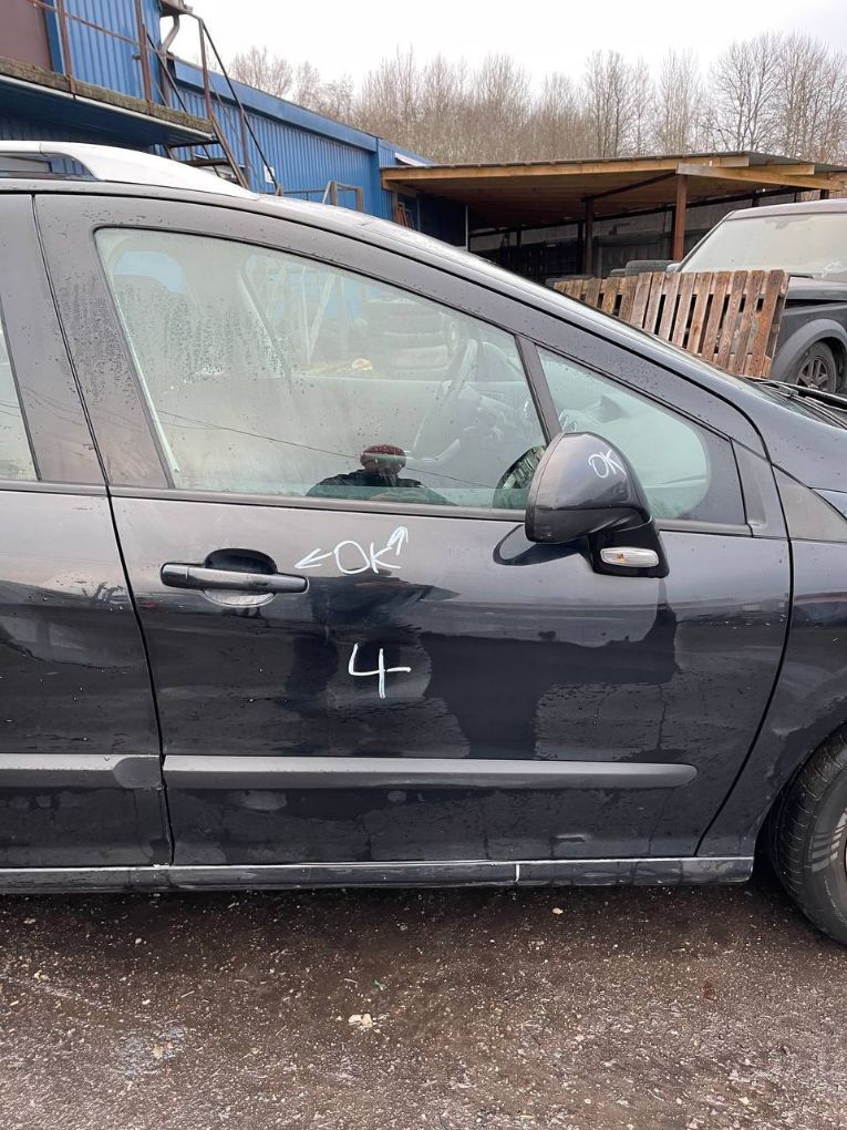 Door Front Right PEUGEOT 308 I (4A, 4C) (2007-2013)