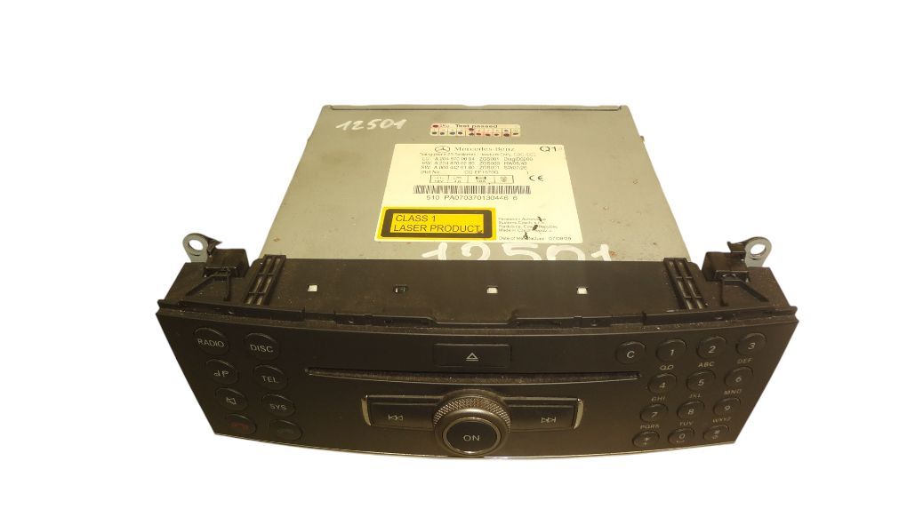 A2048700289 A0004429160 Radio MERCEDES-BENZ C-CLASS (W204) (2007-2013)