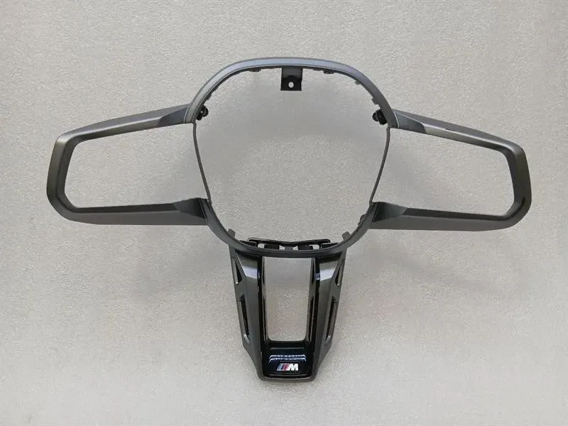 BMW M3 G80 G20 6579617 STEERING WHEEL TRIM M LCI Grey Logo