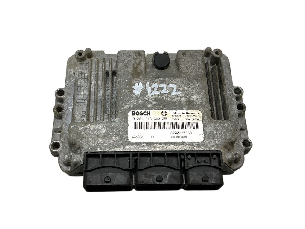8200635663 8200695639 0281013363 Engine Control Unit / module (ECU) OPEL VIVARO A (2001-2014)