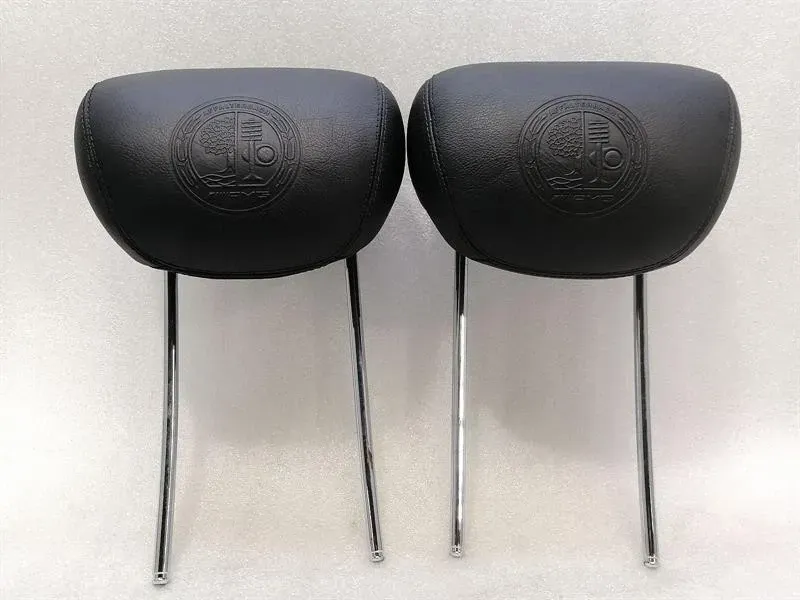 Mercedes CL W216 AMG Headrest Dakota Set A2169700450 Leather Headrest Set