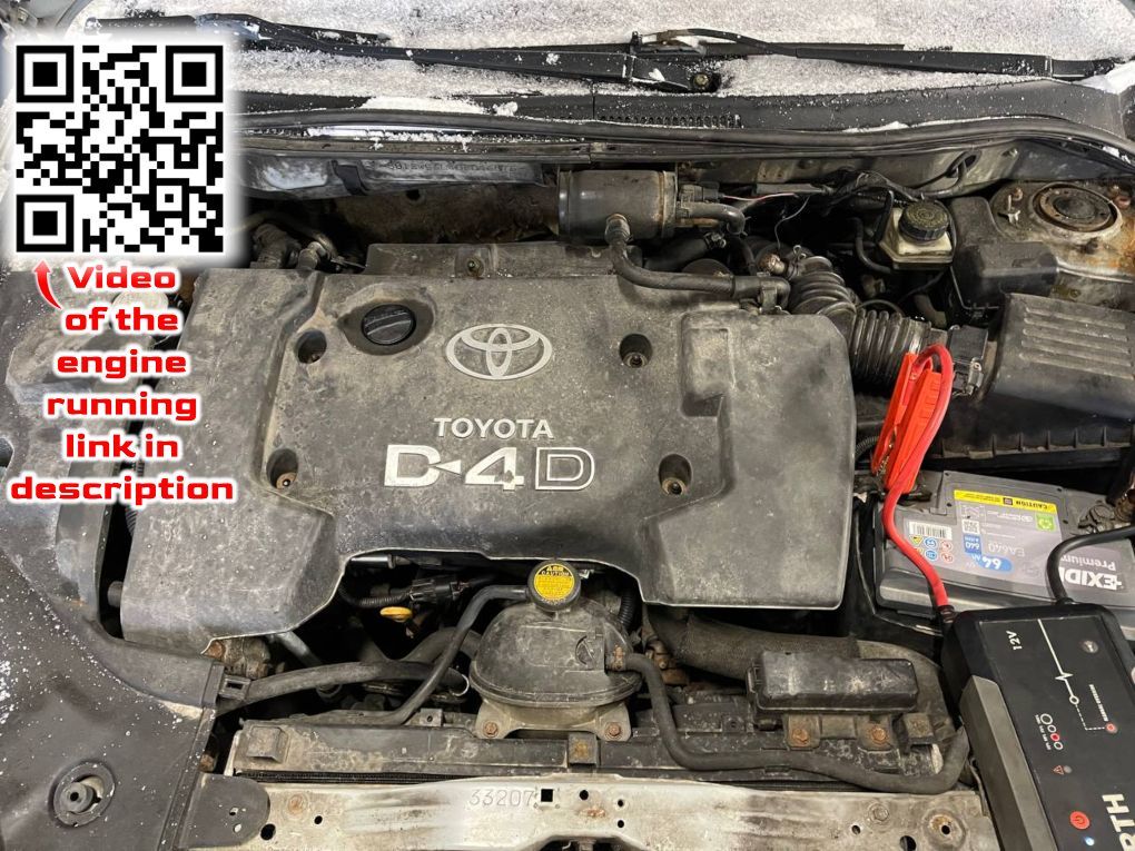 1CDFTV 190000G010 Engine TOYOTA AVENSIS (T250) (2003-2008)
