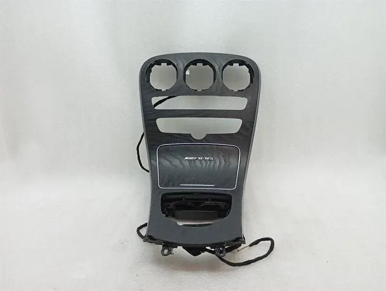 Mercedes C Class W205 Cup Holder A2056803601 Cup Holder Holder Black Ash Wood
