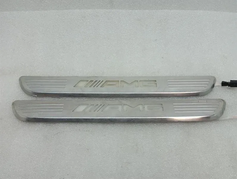 Mercedes C Class W205 Door Sill Set A2056802135 AMG Door Sill Trim Set