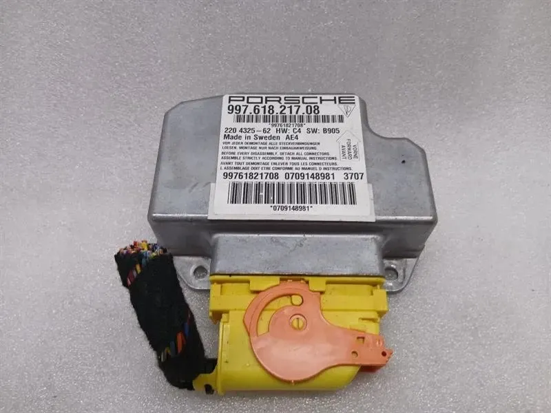 Porsche 911 997 Safety Module ECU 99761821708 Air Control Unit SRS
