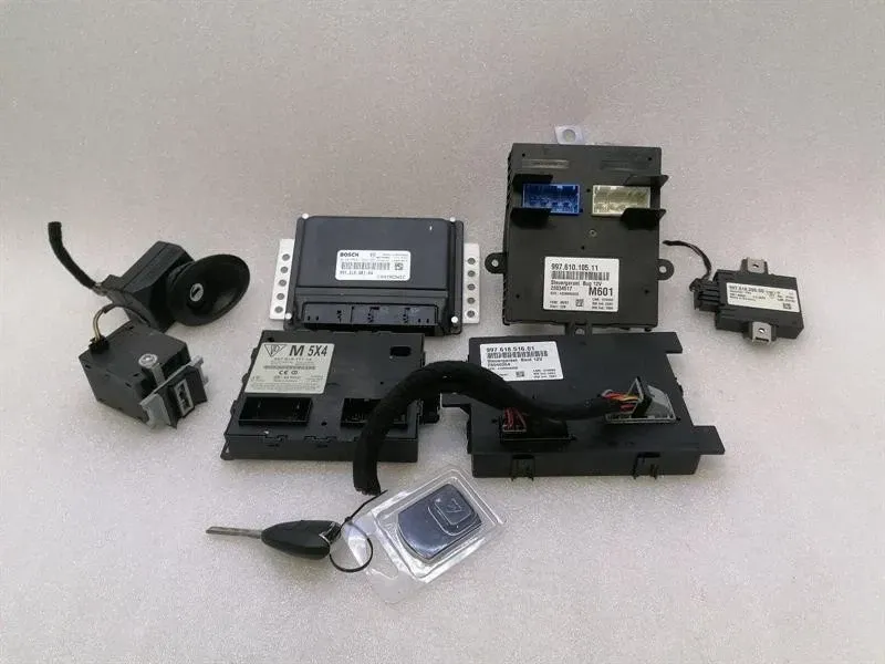 Porsche 911 997 Engine ECU Set 99761860104 Engine Control Unit Kit MK1 3.8 M9701