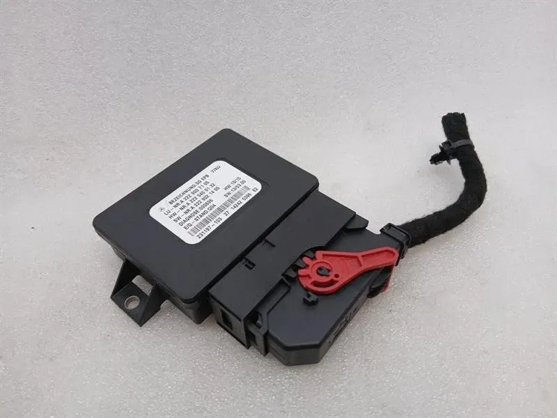 Mercedes CL W217 manual brake module A2229007105 control unit parking brake