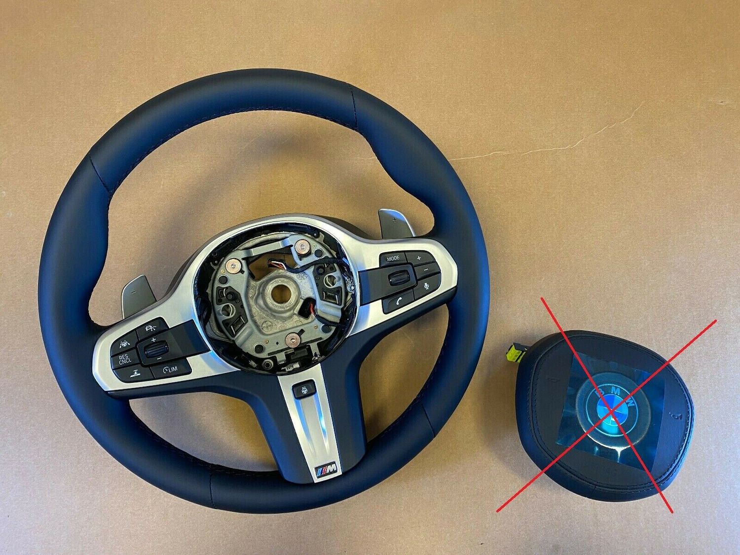 BMW 5 G30 G31 G38 6 G32 X3 G01 X4 G02 USA OEM M Steering Wheel HEATING ASSIST+