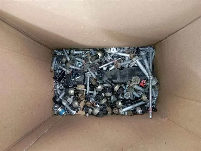 PORSCHE 911 992 SCREWS BOLTS FROM ONE CAR SET BOLTS