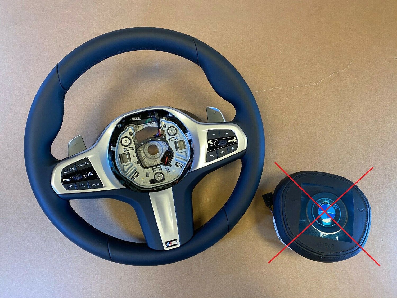 BMW 1 2 3 Z4 F40 F44 G20 G21 G28 G29 GENUINE M Steering Wheel Paddles VIBRO ACC