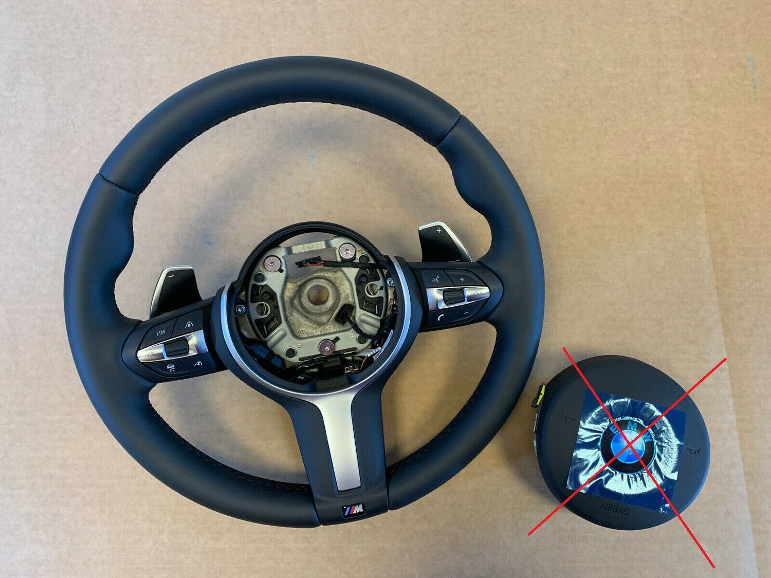 BMW F15 F16 F20 F22 F25 F26 F30 F32 M Steering Wheel Paddles VIBRO ACTIVE CRUISE
