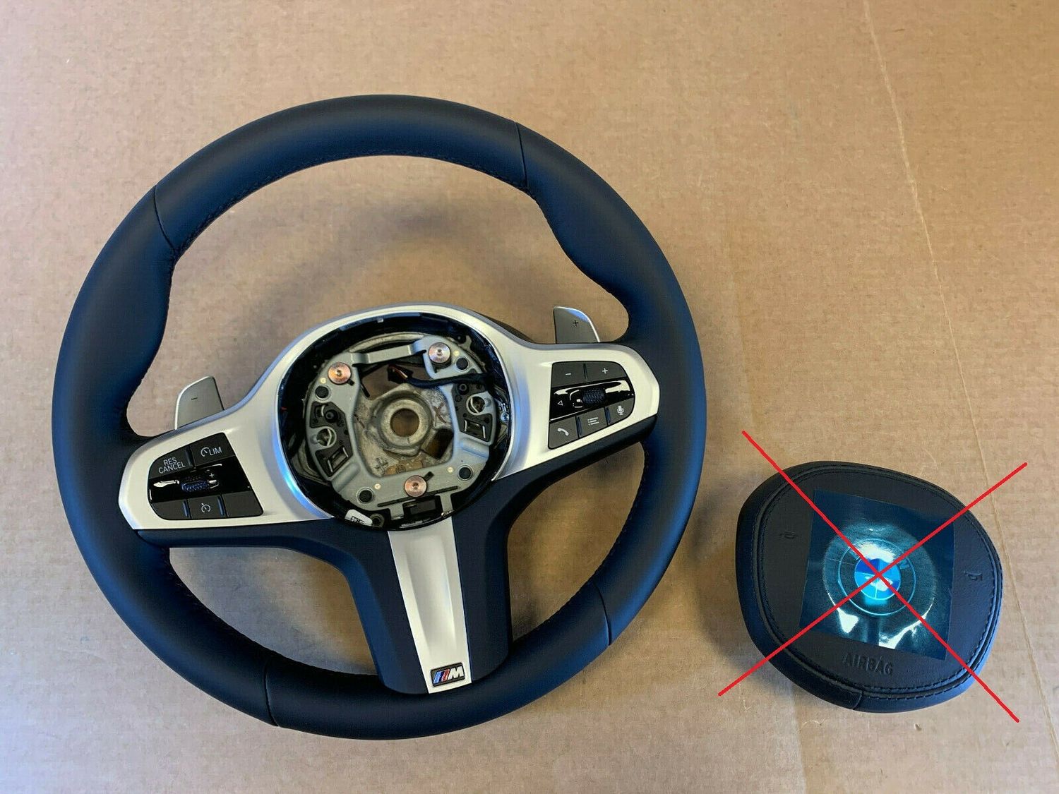 BMW 5 G30 G31 G38 6 G32 X3 G01 G08 X4 G02 OEM LCI M Sport Steering Wheel