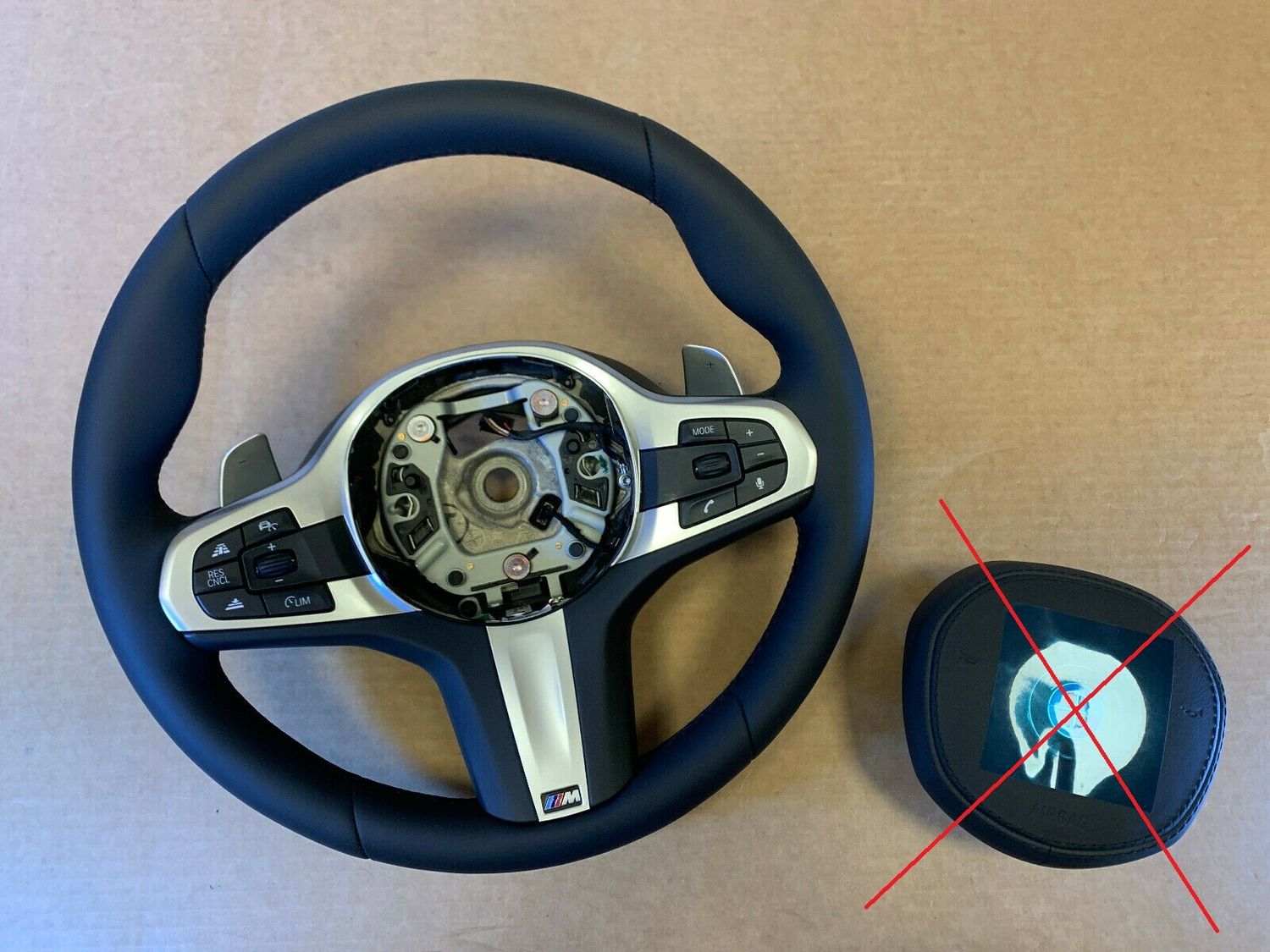BMW 5 6 X3 X4 G30 G31 G38 G32 G01 G08 G02 OEM M Steering Wheel Paddles VIBRO ACC