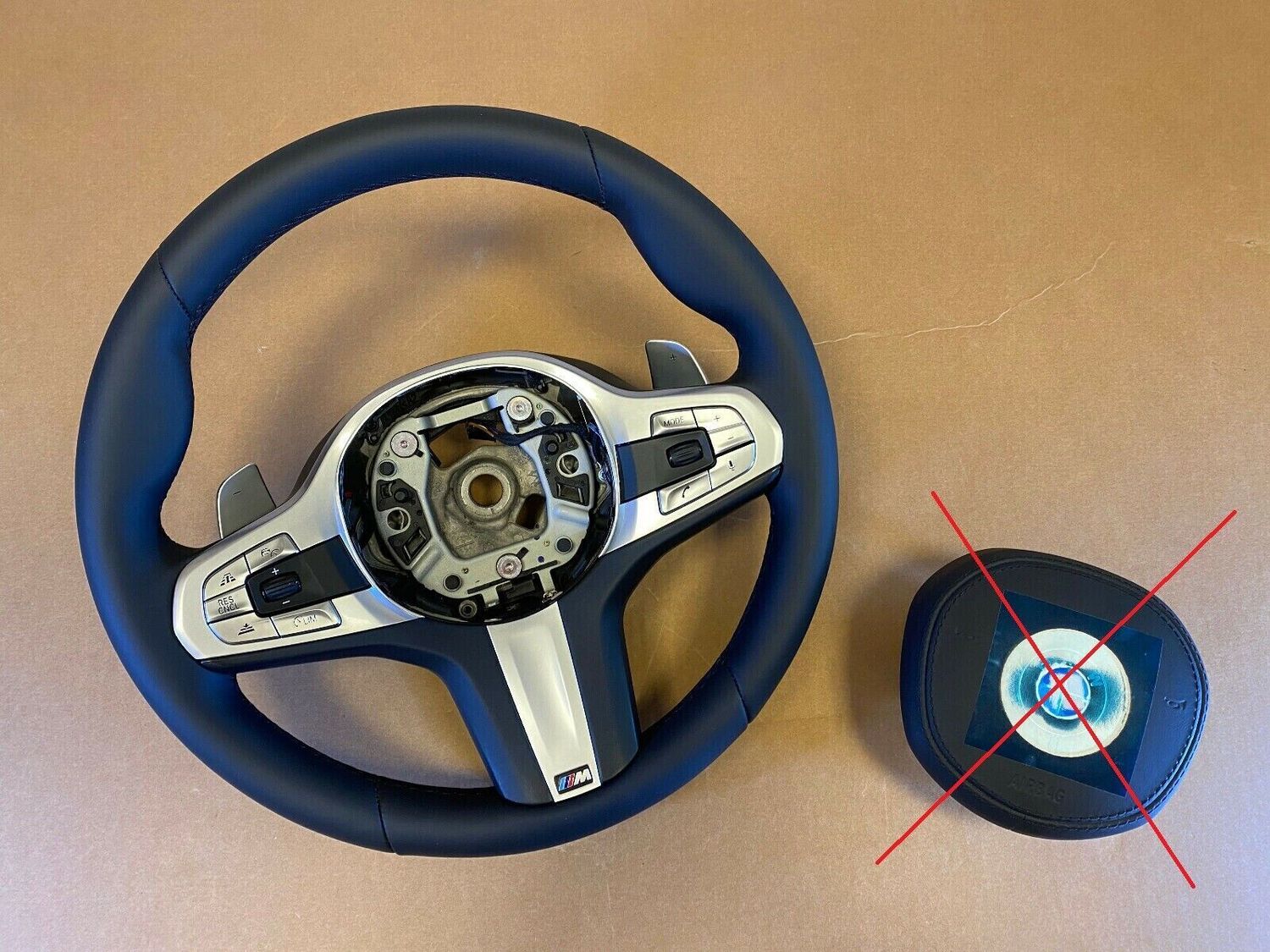 BMW 7 G11 G12 GENUINE EU M Steering Wheel Shift Paddles ACC