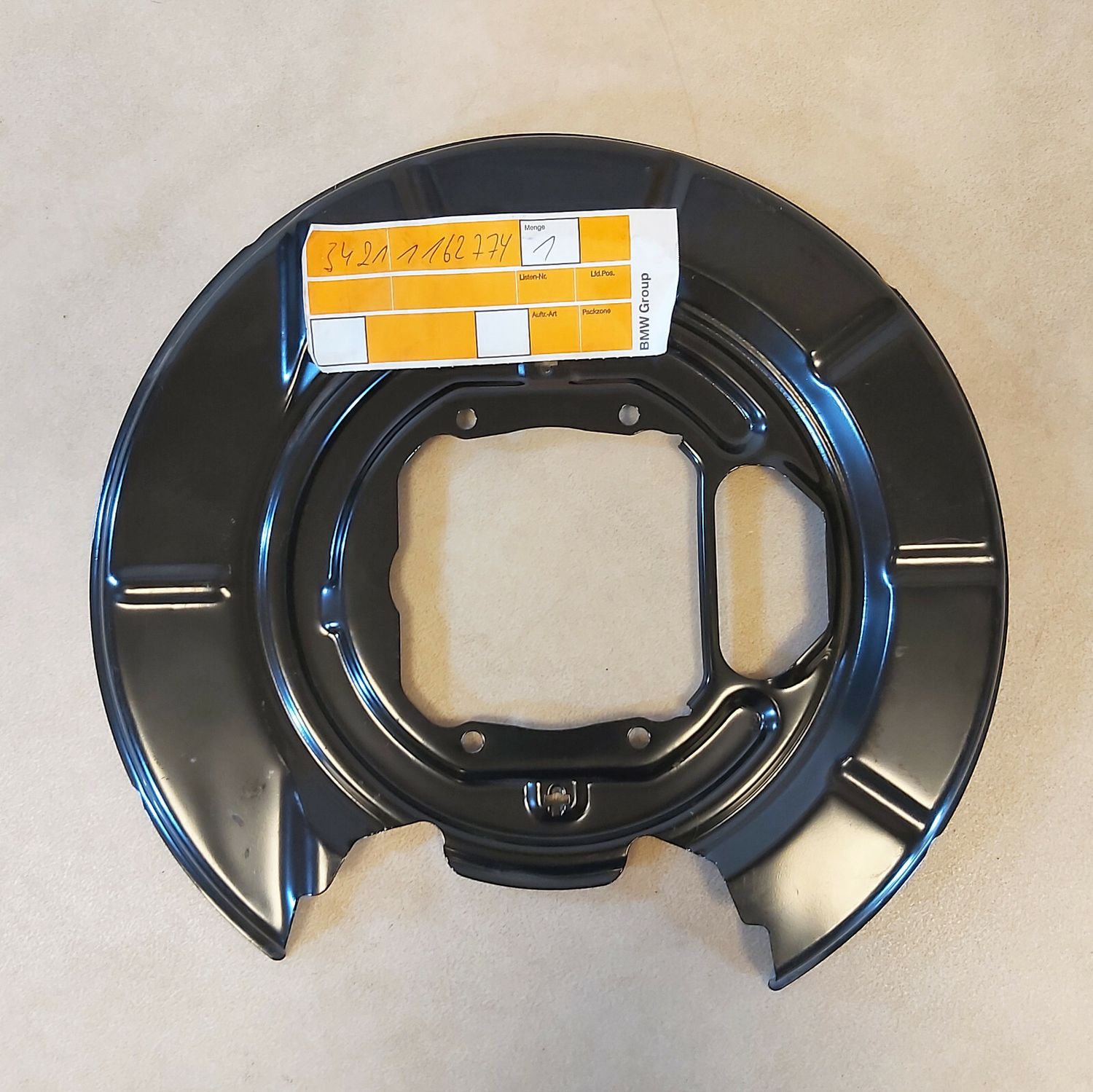 BMW E39 5 Series 525 528 530 540 Brake Dust Shield Rear Right Backing Plate OEM
