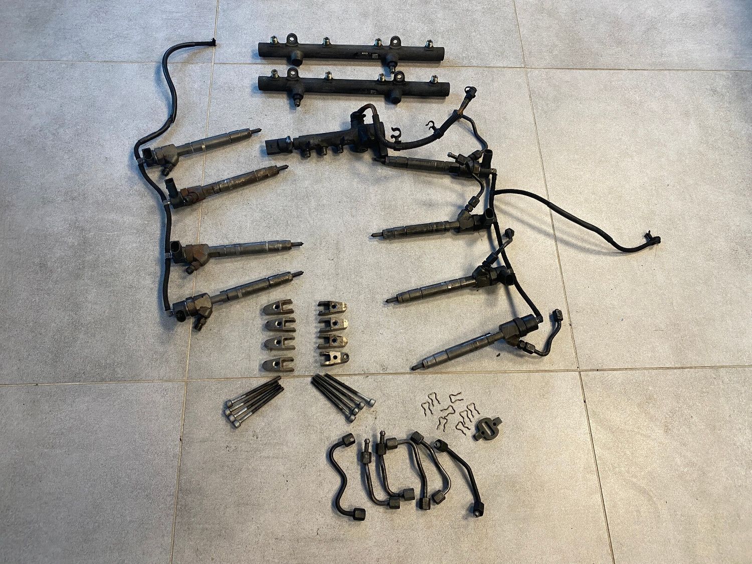 Mercedes G class W163 W220 W463 4.0 CDI V8 OEM Diesel Fuel Injector Pressure SET