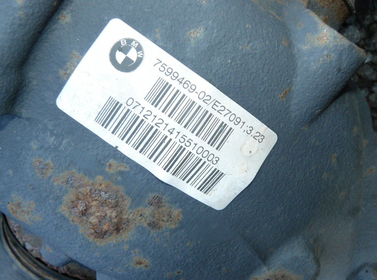 7599469 Rear axle differential BMW 3 (F30, F31, F80) (2011-2019)