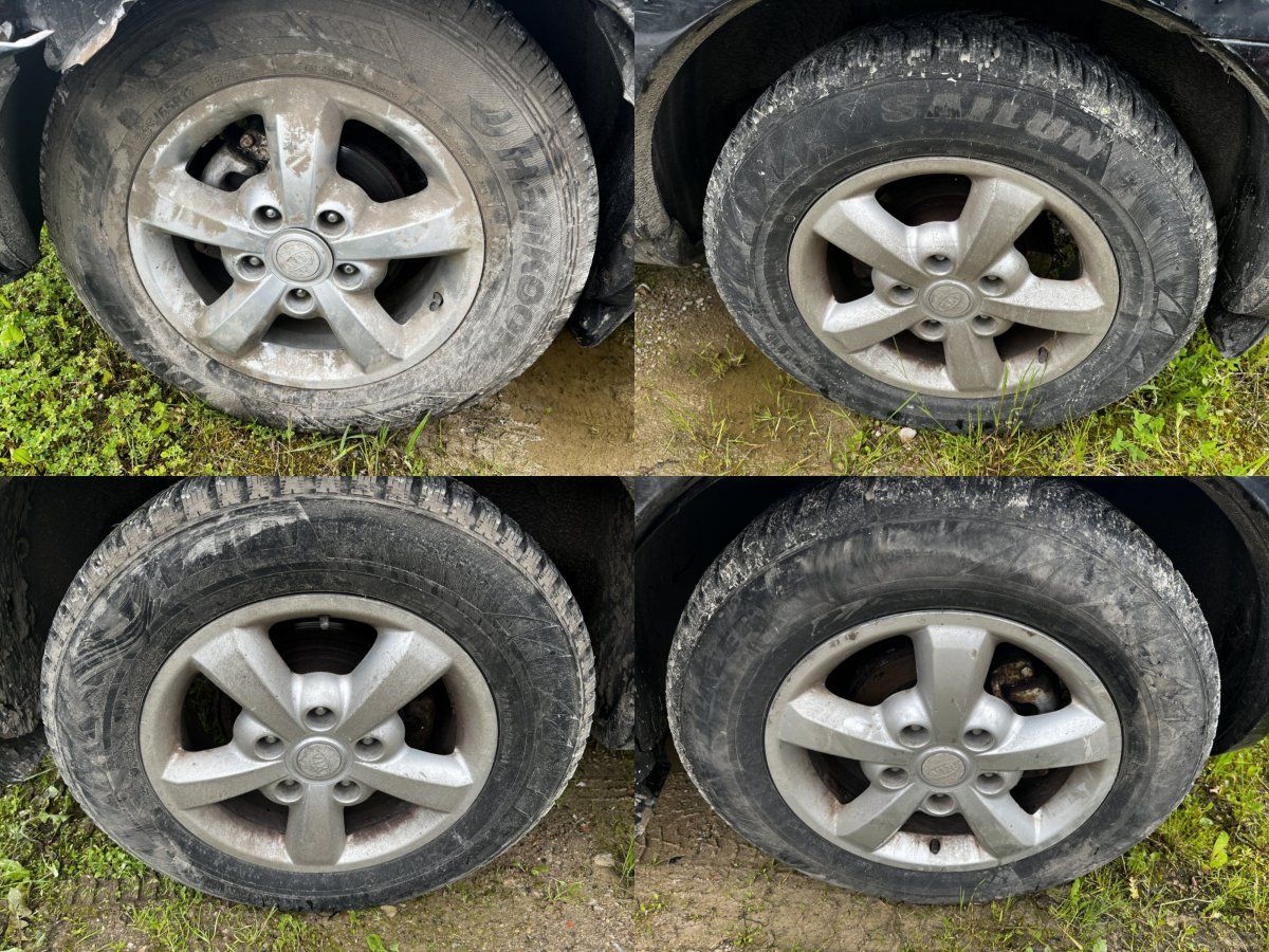 529103L703 Rim set With Tyres 4 pcs KIA SORENTO I (JC) (2002-2009)