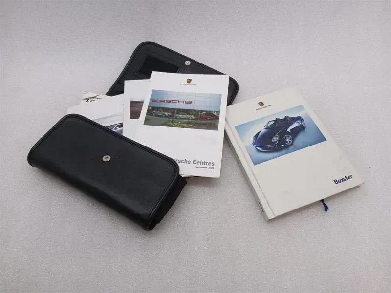 Porsche Boxster 987 Owner's Manual Book Vehicle Manual -
