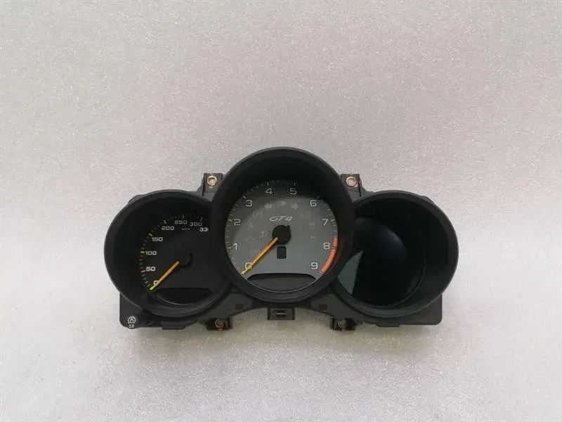 Porsche Cayman 981 GT4 Instrument Cluster 98164114382 Speedometer KM/H GT4-