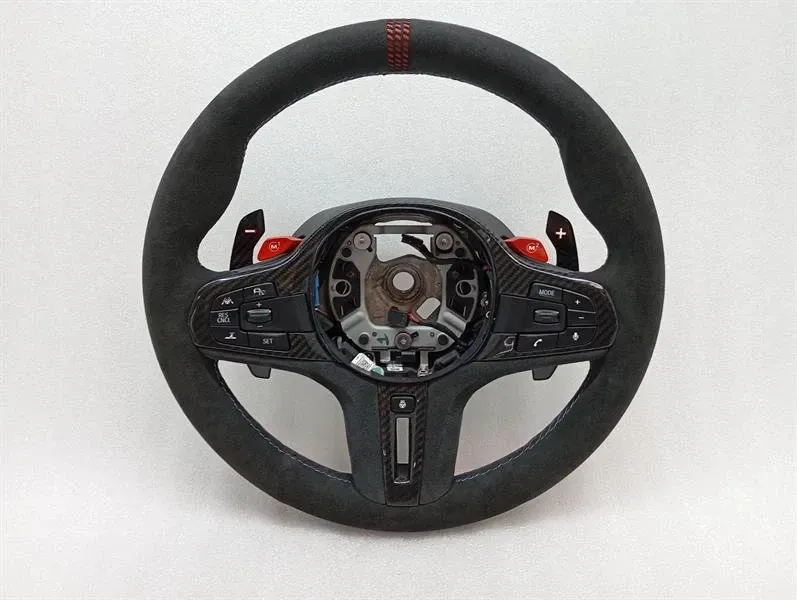 BMW 5 Series F90 G30 M5 Steering Wheel M5 Steering Wheel HEATED ALCANTARA M6 HEATED-