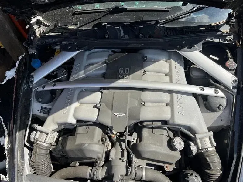 08-12 Aston Martin DB9 Complete Engine AM09 26031 Complete 6.0 V12 Engine Excellent